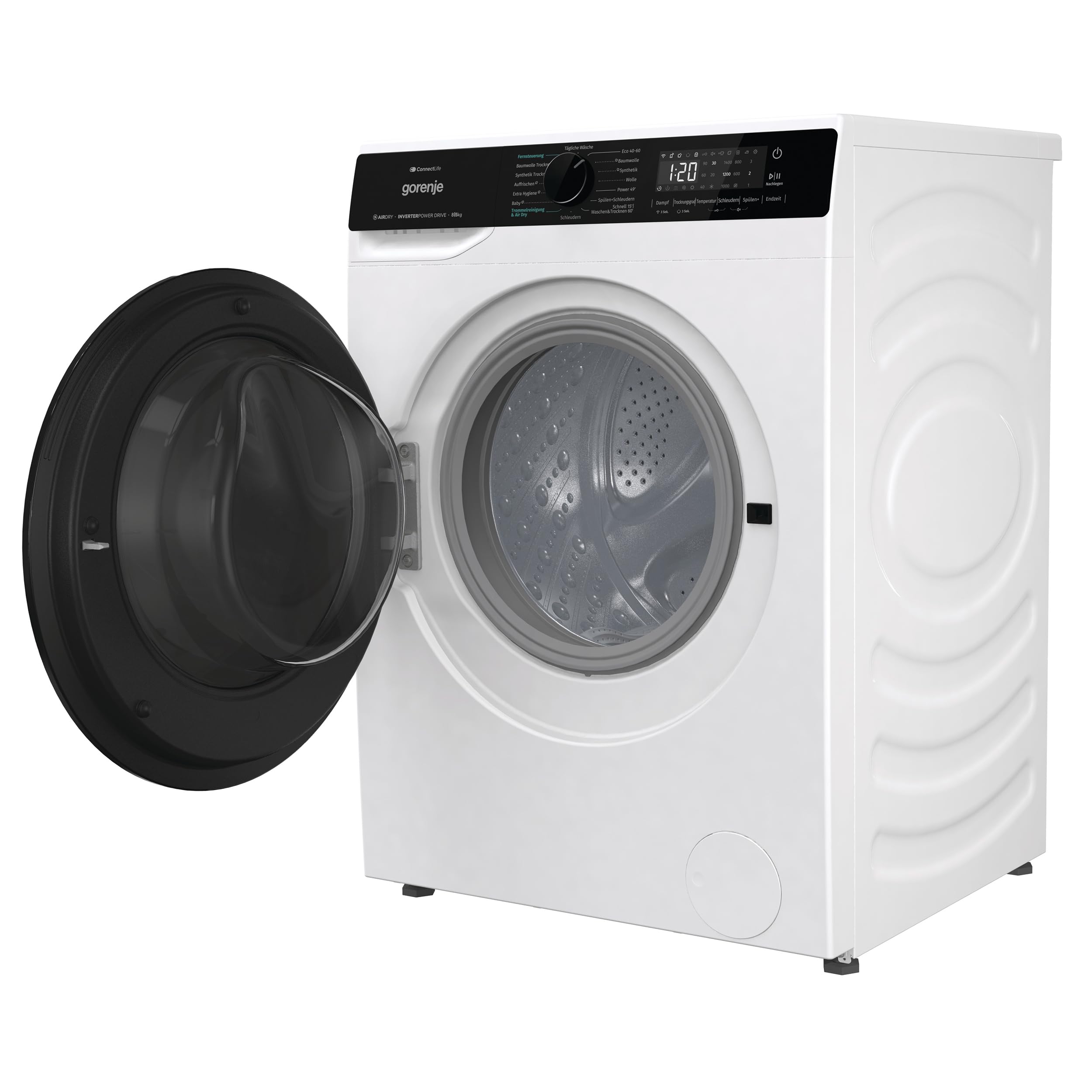 Waschtrockner 8 kg Waschen 5 kg Trocknen 1400 U/min, 16 Programme mit ConnectLife, AirDry und AllergySteam, Energieklasse A-30%