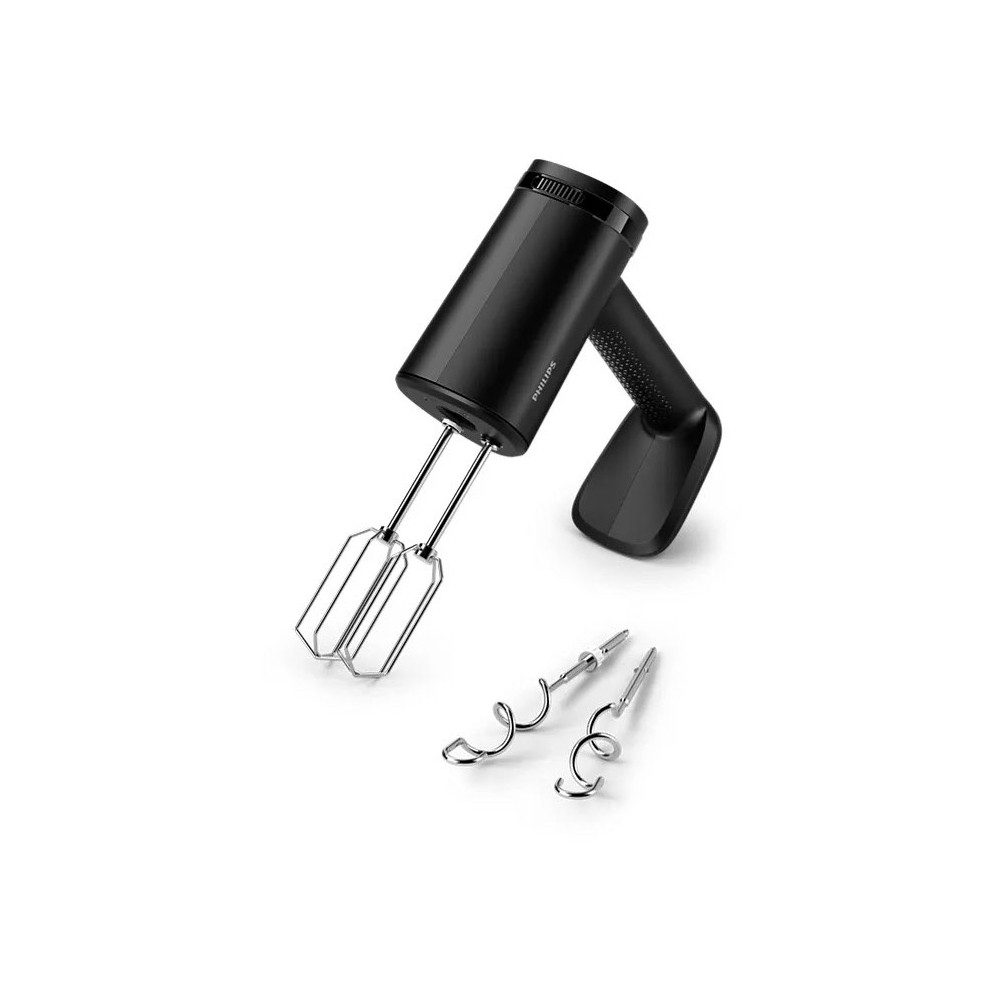 Küchenmaschinen Zubehör-Set Philips Handrührgerät schwarz.