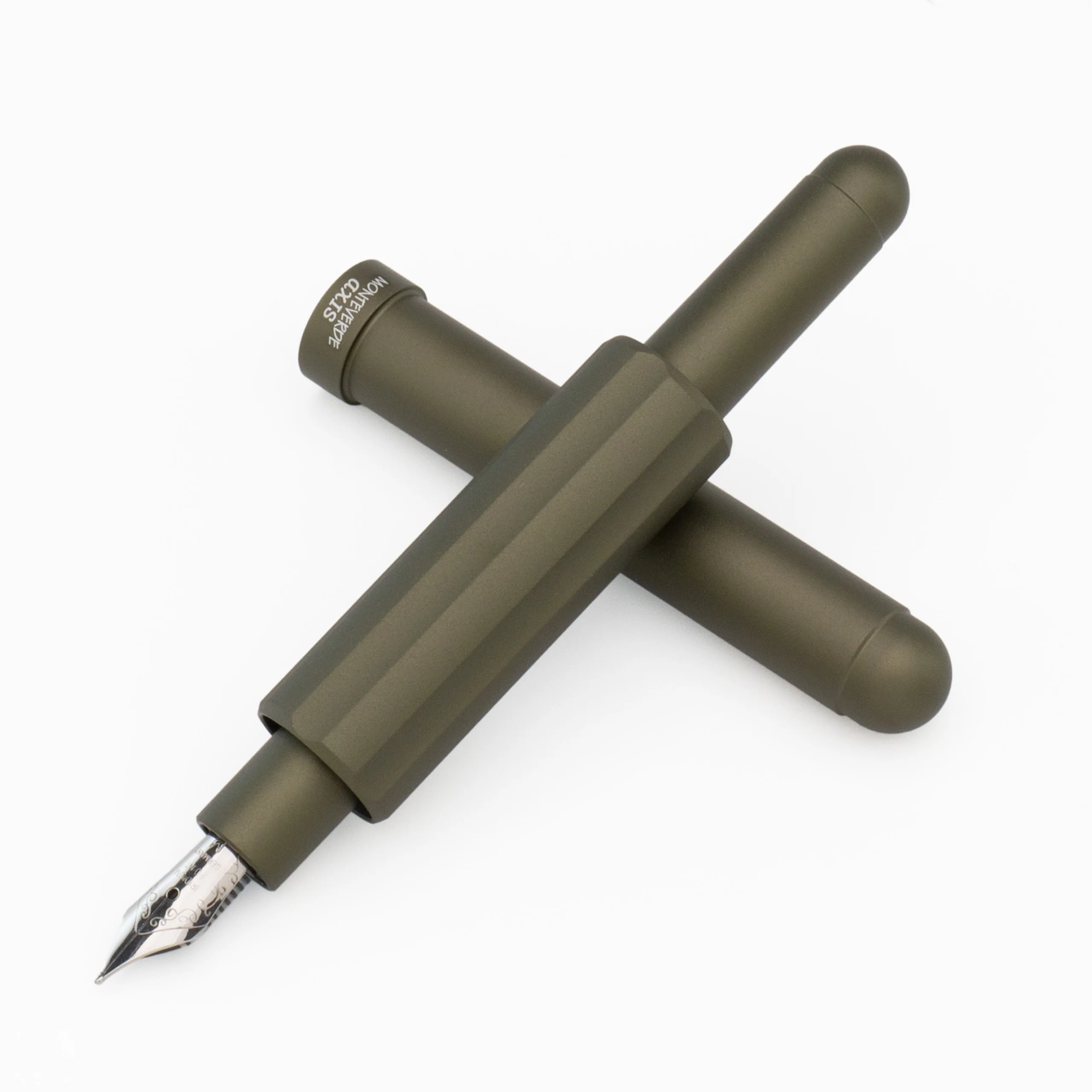 MONTEVERDE AXIS FOUNTAIN PEN - MATTE OLIVE
