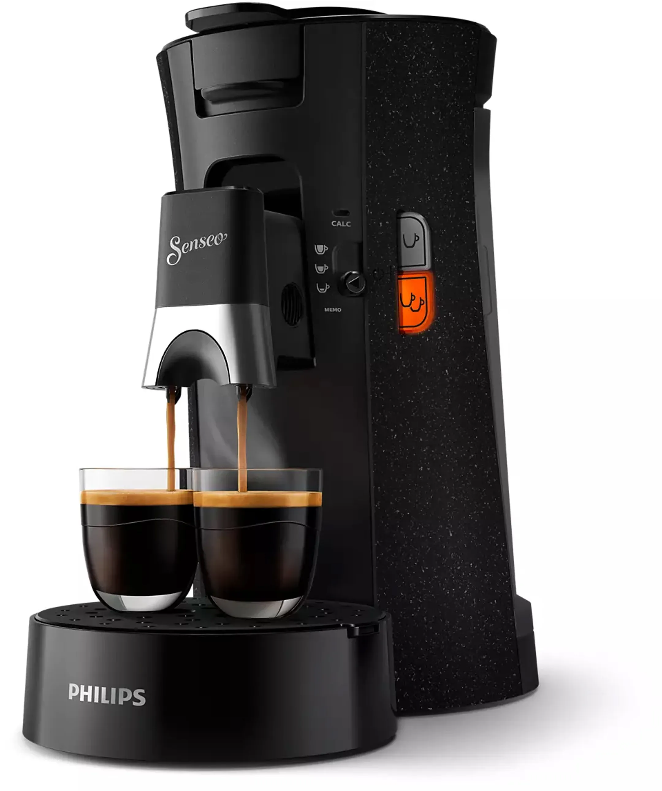 Philips Senseo Select CSA240/20 - Zwart/Spikkel