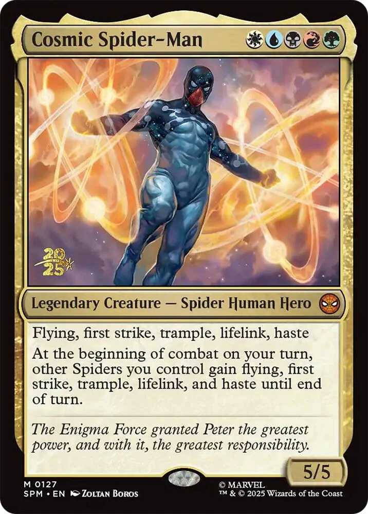 Cosmic Spider-Man (127) (Prerelease Cards)