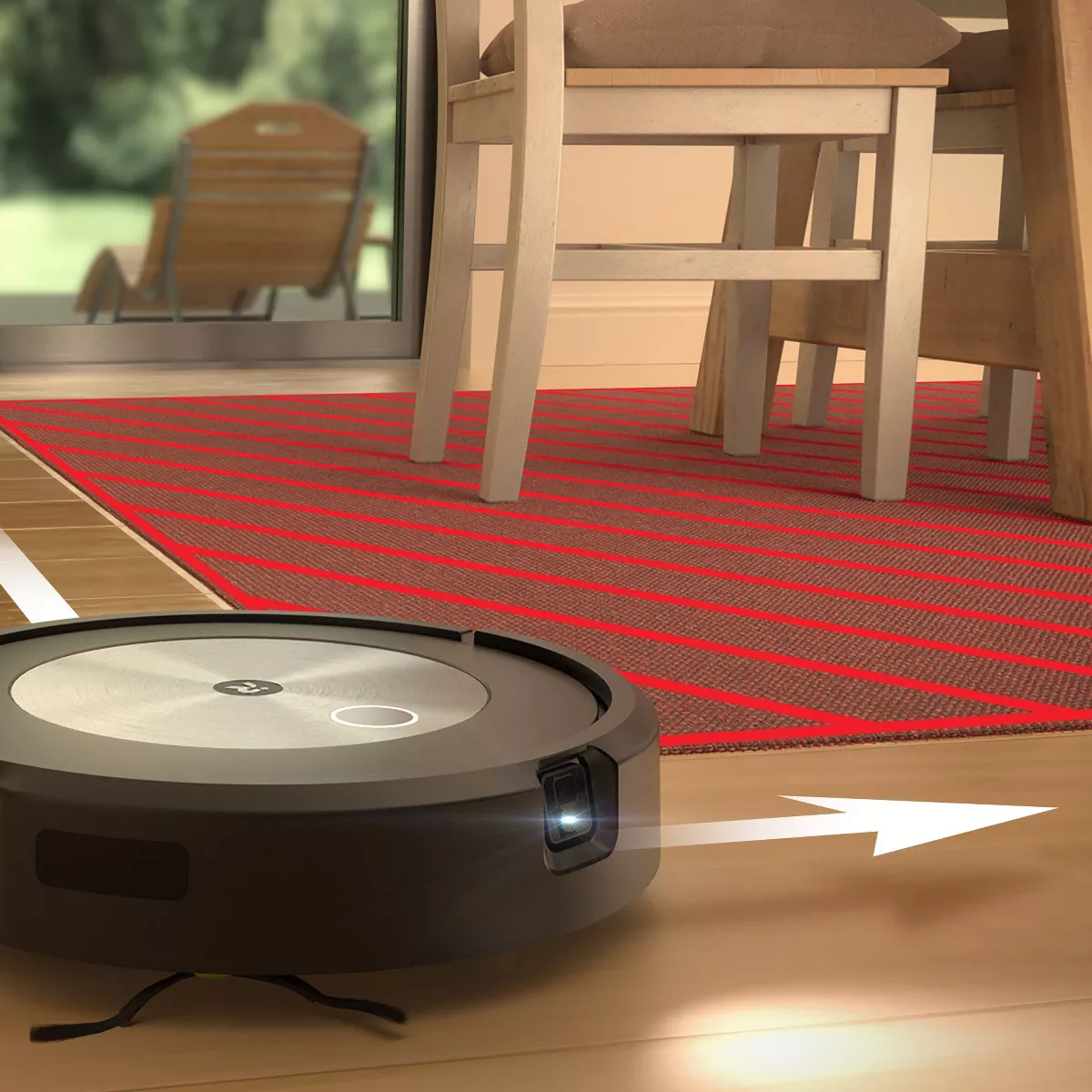 iRobot Roomba Combo j5+ Self-Emptying Robot Vacuum & Mop with 4-Stage Cleaning, Dirt Detect, and Voice Control