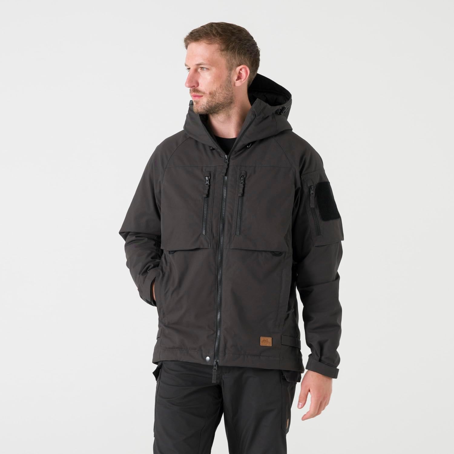 Helikon-Tex Winter Yukon Herren Tactical Jacke - Robuste Bushcraft Winterjacke - Climashield Isolierung - 8 Taschen