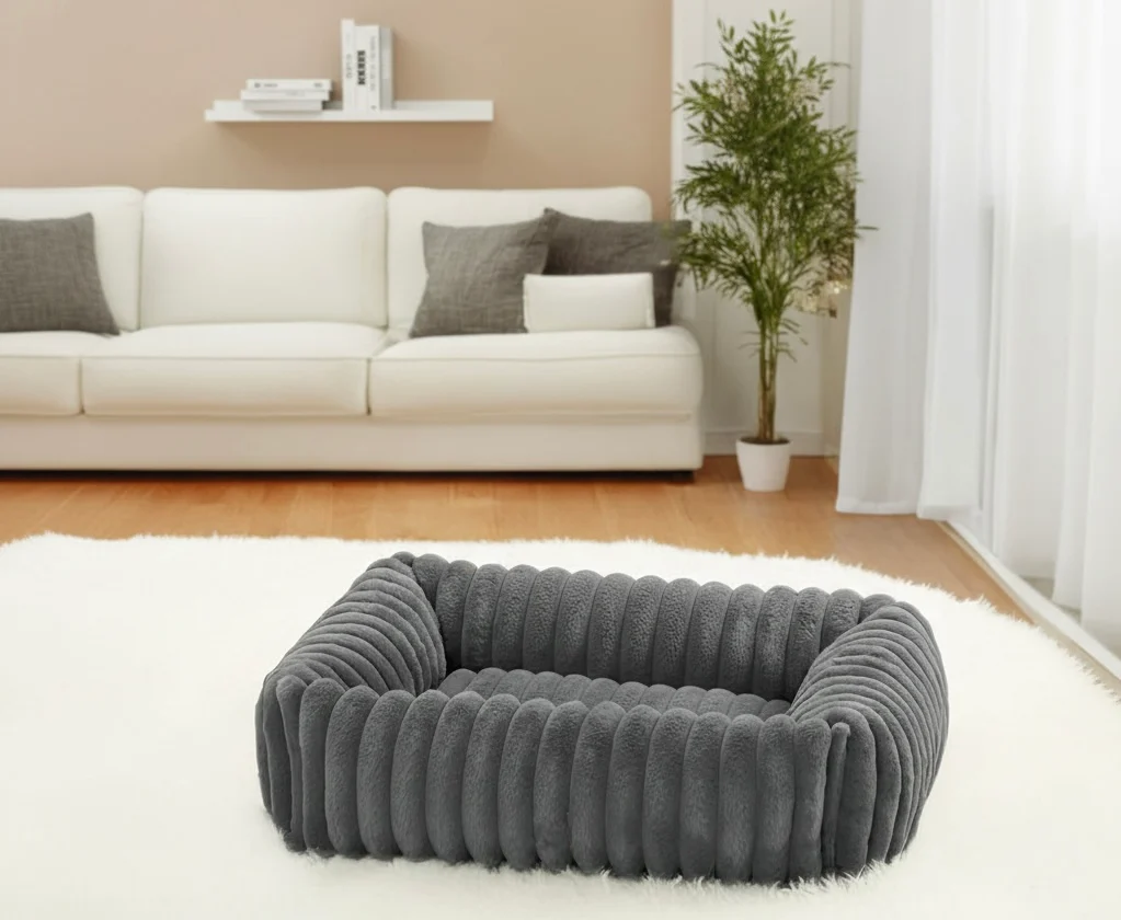 Orthopedic Dog Bed | Foam Base & Raised Edges | Small & Medium | 5 Colors | Hand Washable