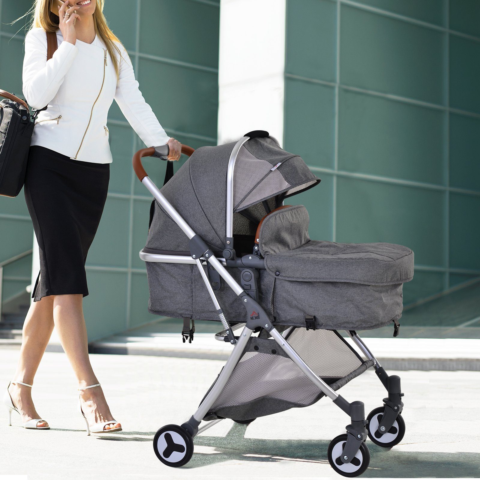 Kinder-Buggy 2-in-1 Kinderwagen