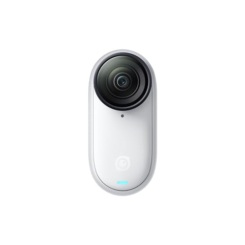 Insta360 Standalone GO 3S (128GB)   Cam 4K per vlogging, POV a mani libere, montaggio magnetico, stabilizzazione, 140 minuti di autonomia, impermeabilità fino a 10 m, editing IA : Elettronica