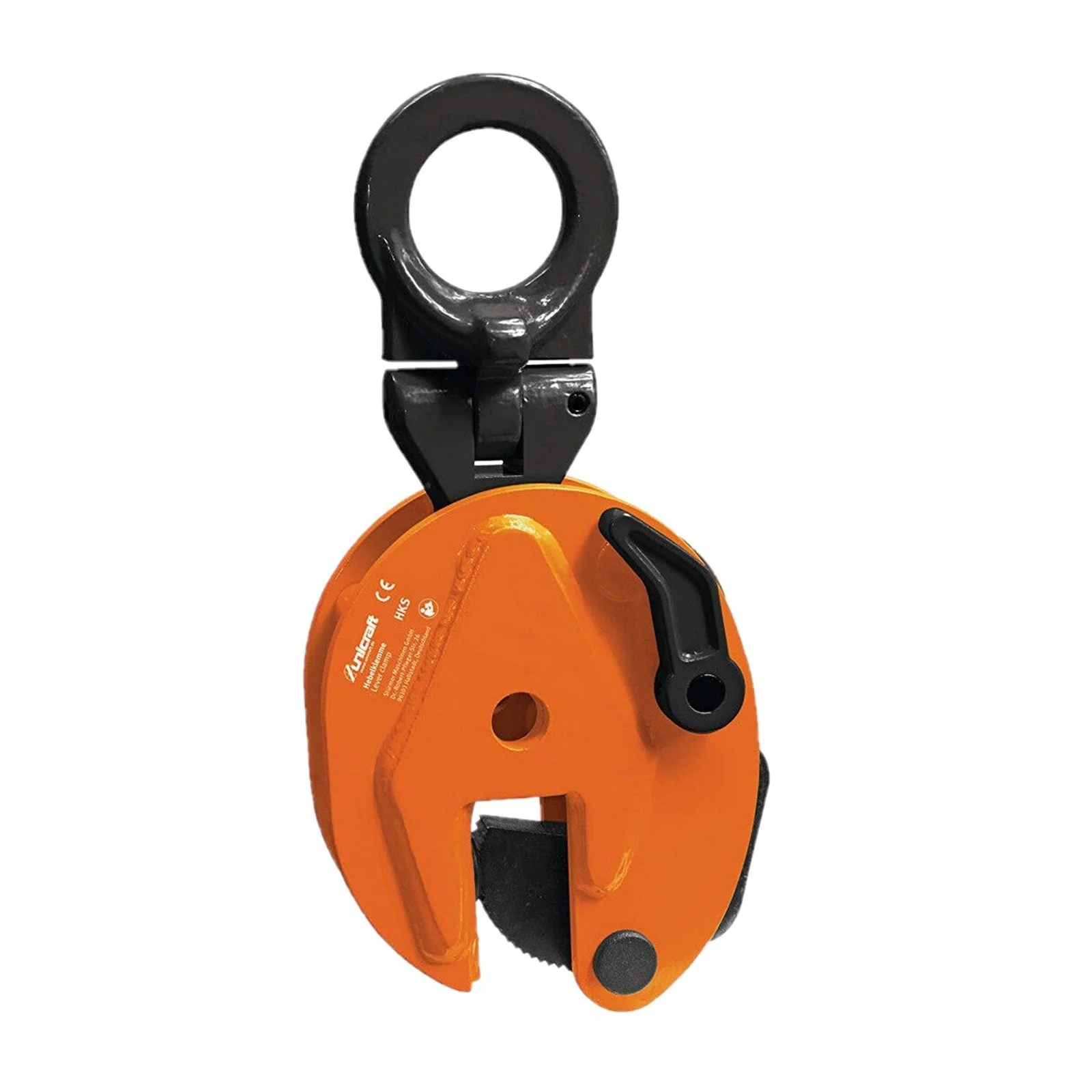 Pinza Sollevamento Verticale Lamiere Max 2 Tonnellate con uncino UNICRAFT HKS