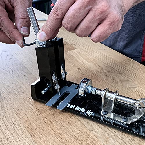 TREND Pocket Hole Jig   Sistema di giunzione veloce e semplice adattabile, PH/JIG : Fai da te