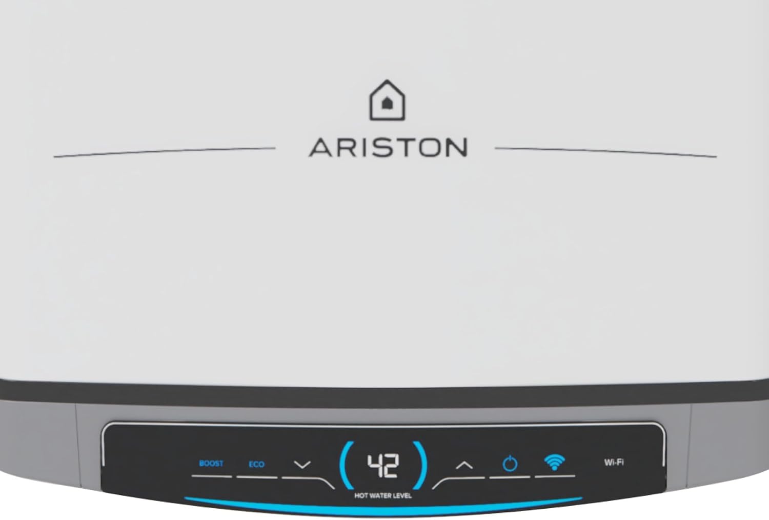 Ariston Velis Dune Wifi - Scaldabagno Elettrico 50 Litri Verticale e Orizzontale 275x506x776 - Boiler Elettrico 2 Serbatoi, Funzione ECO-EVO e Check Temperatura Remoto, Classe B, Compatibile con Alexa
