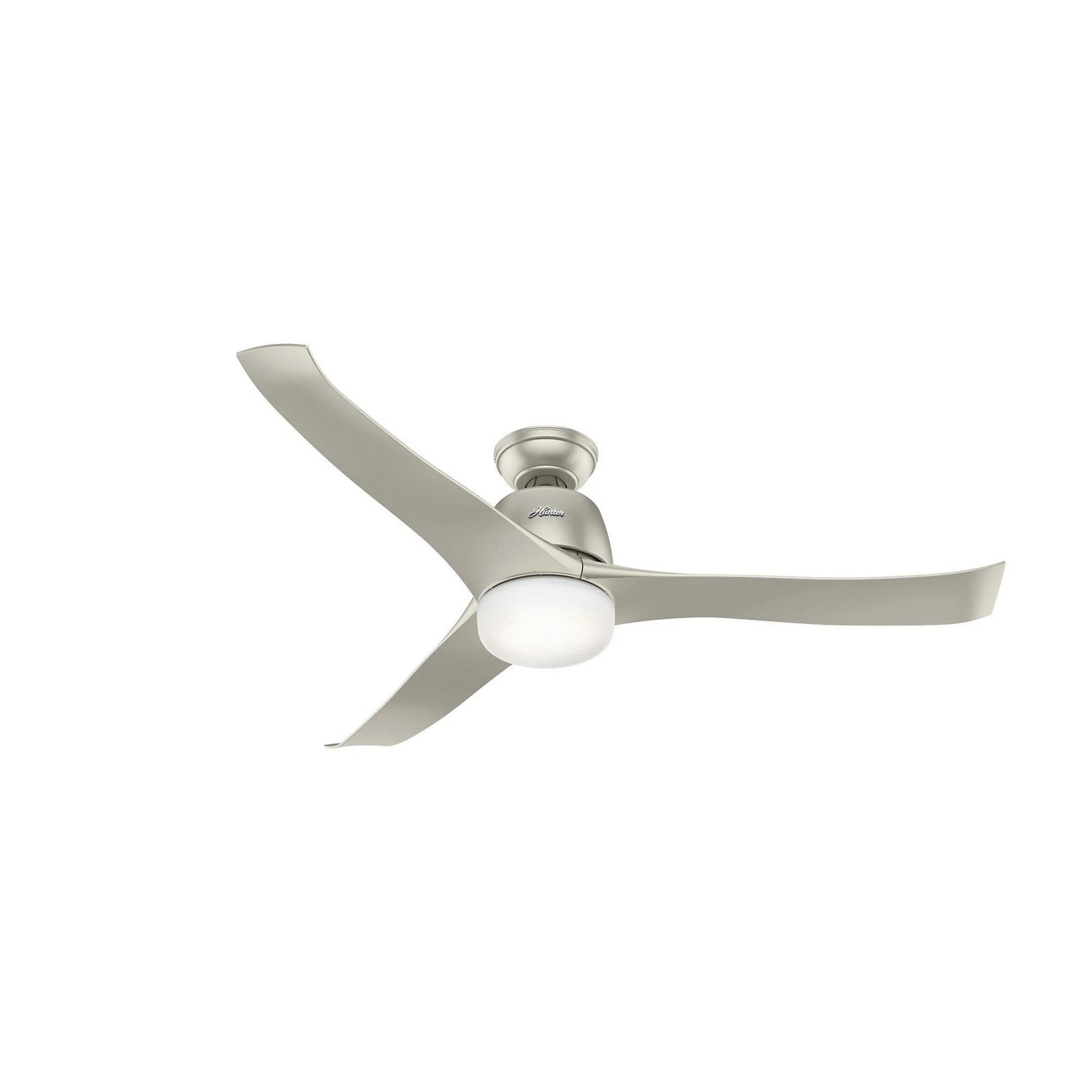 Deckenventilator Deckenventilator Harmony Nickel mit Licht & Fernbedienung