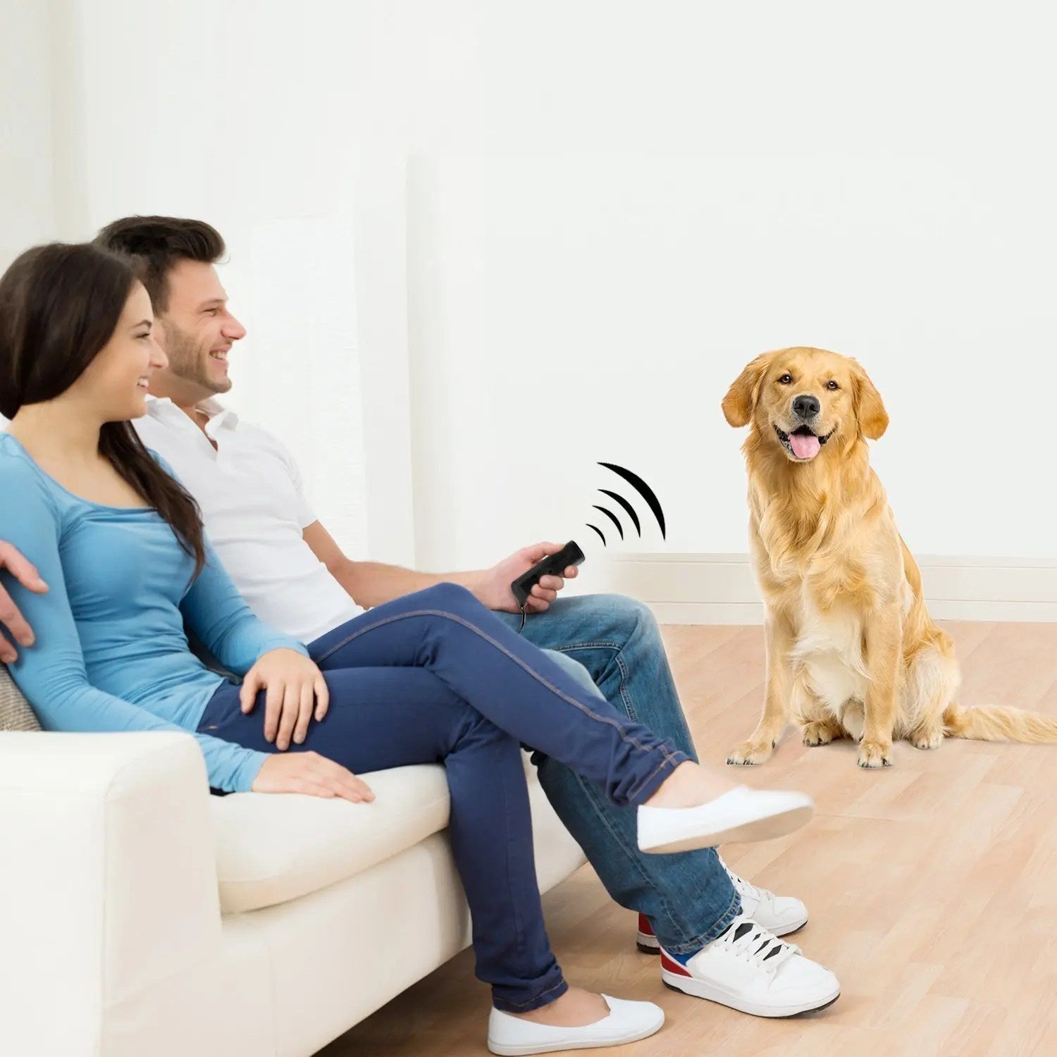 Ultrasonic Dog Repeller Pet Training Device Barking Deterrent