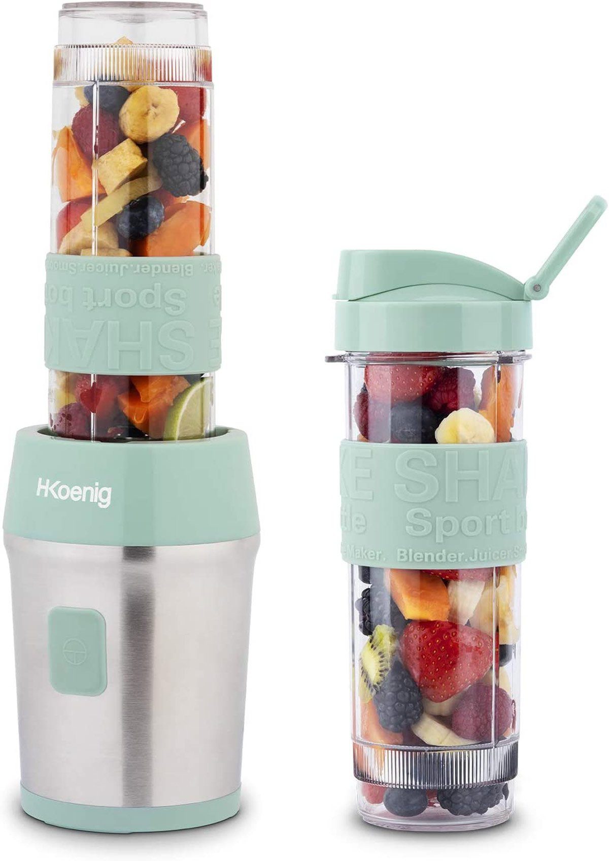 Smoothie-Maker SMOO18 Mini Standmixer, Pastellgrün