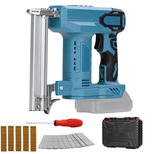 Pistola per unghie a batteria, Graffatrice elettrica senza fili Compatibile con M akita 18 V batteria, Sparachiodi a Batteria, 2 in 1 cucitrice elettrica con 1000 chiodi dritti e 500 chiodi a U : Amazon.it: Fai da te