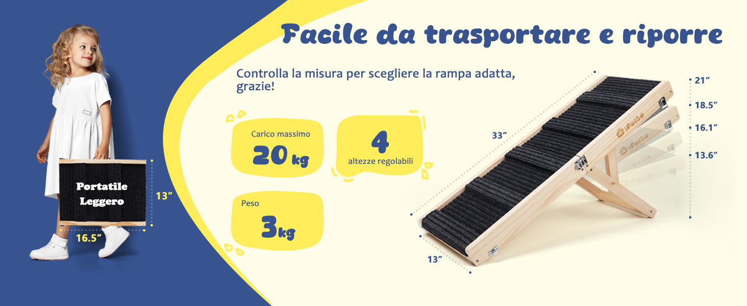 adjustable wood dog ramps for old dog