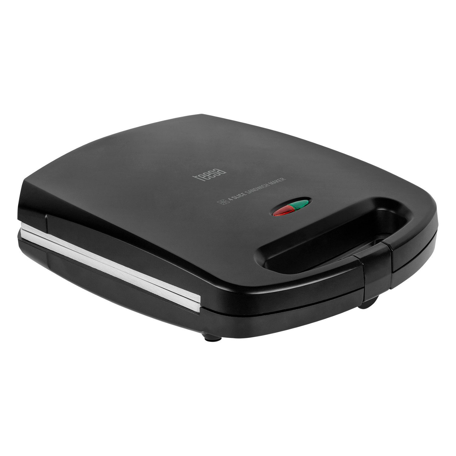 Sandwichmaker TSA3229B Sandwichtoaster mit Keramikeinsätzen für 4 Sandwiches
