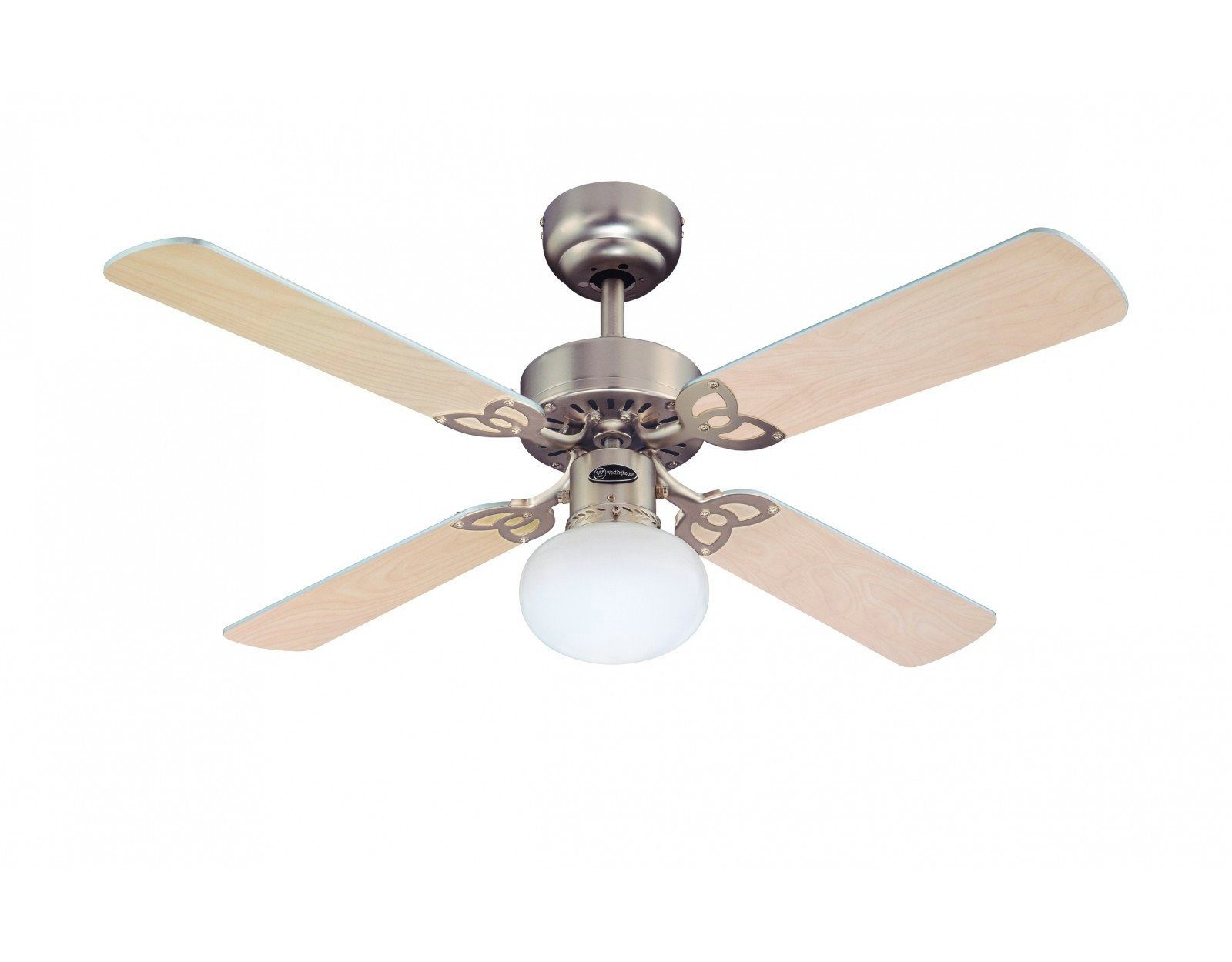 Deckenventilator Westinghouse Deckenventilator Vegas Aluminium mit Licht