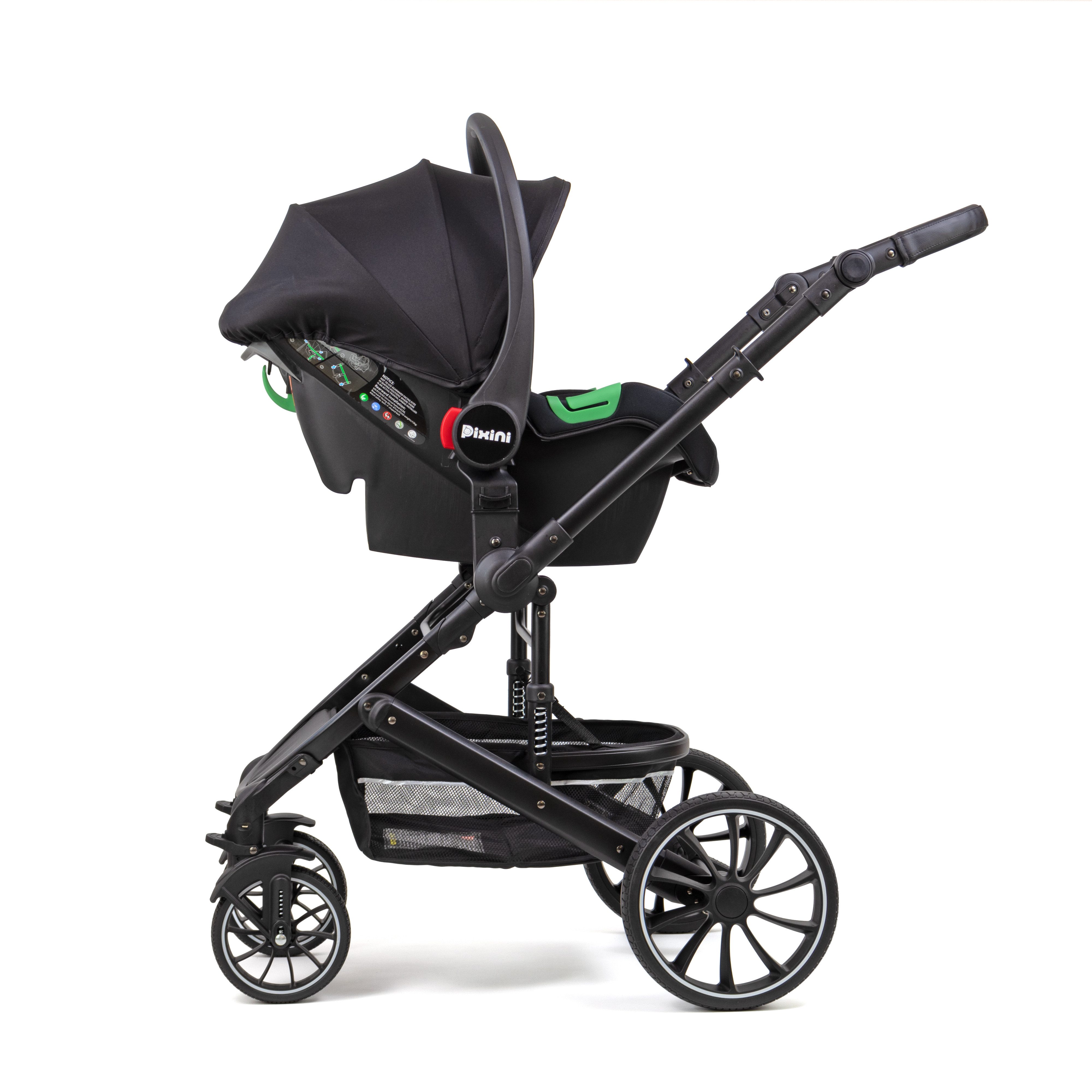 Kombi-Kinderwagen Pixini Kalani Kinderwagen 3in1 Set
