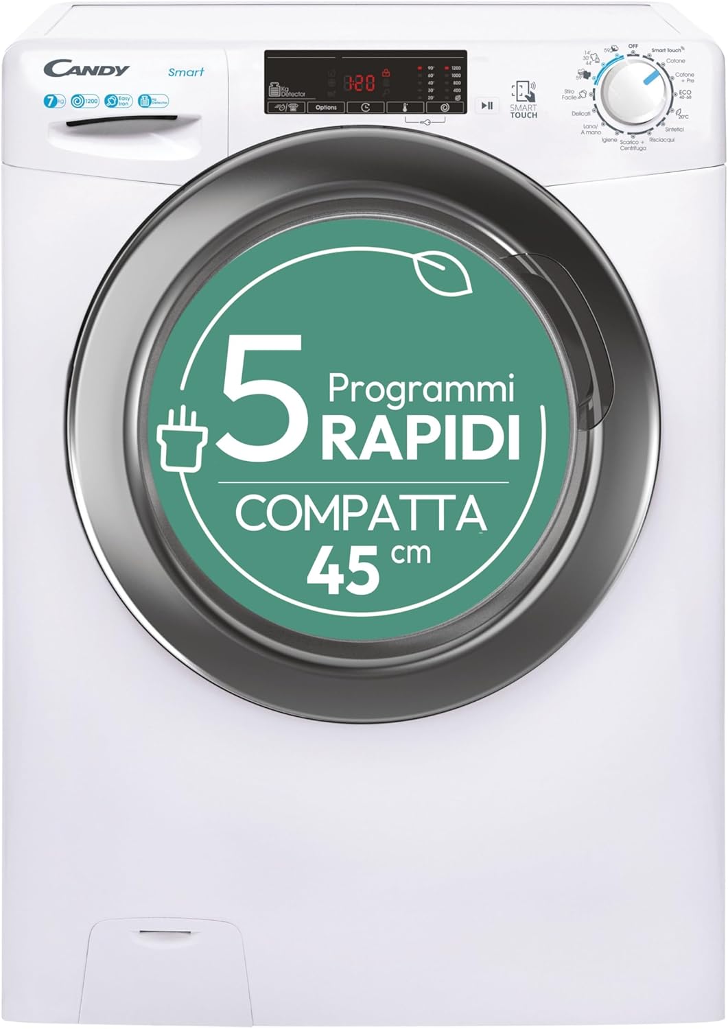 Washing Machine CS 149TXME-S 9 kg Class A 1400 RPM