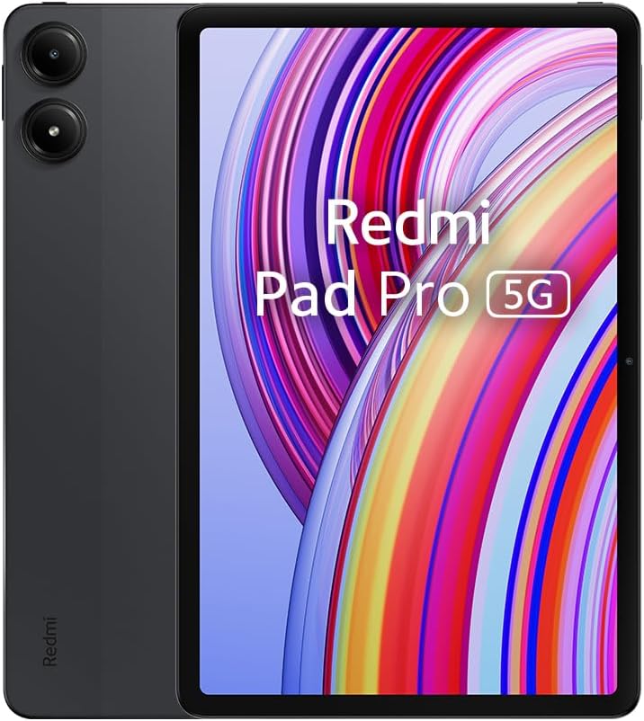 Redmi Pad Pro 5G (Tablet) Con Anello, 2.4GHz Display 12.1
