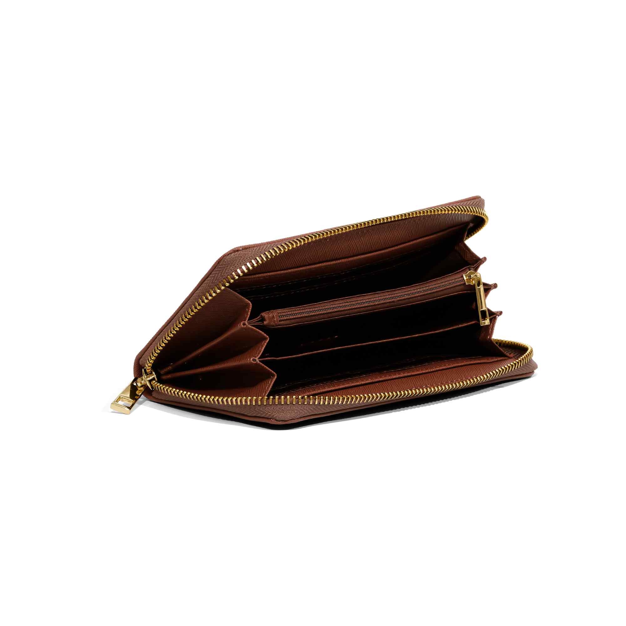 Brown Manifestation Wallet �C Stability & Grounding
