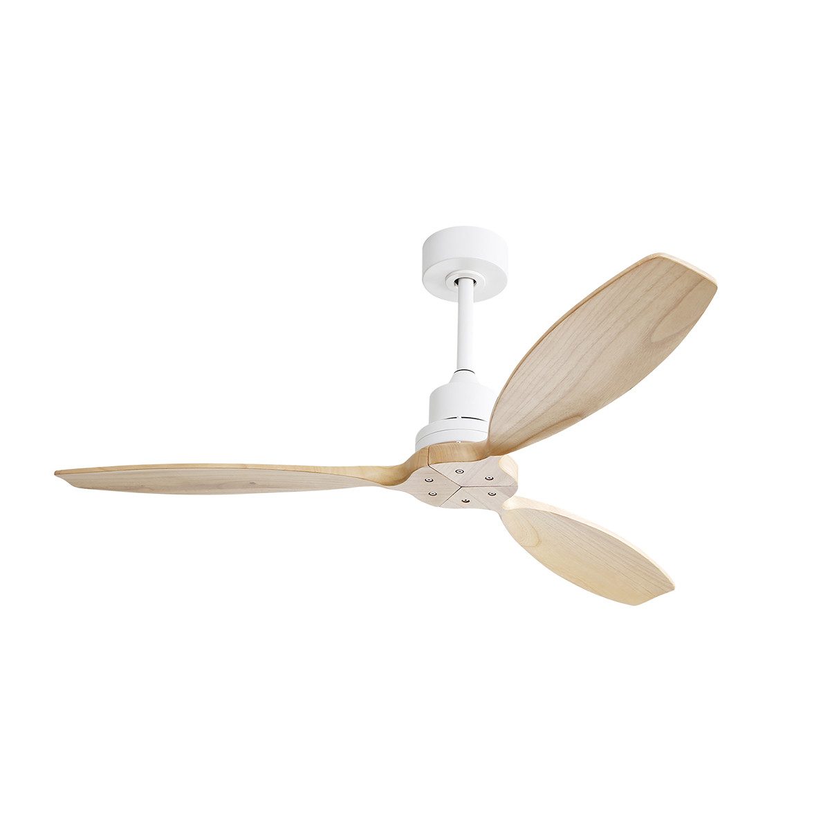 Deckenventilator Deckenventilator mit 6 Geschwindigkeit Fernbedienung Massivholz