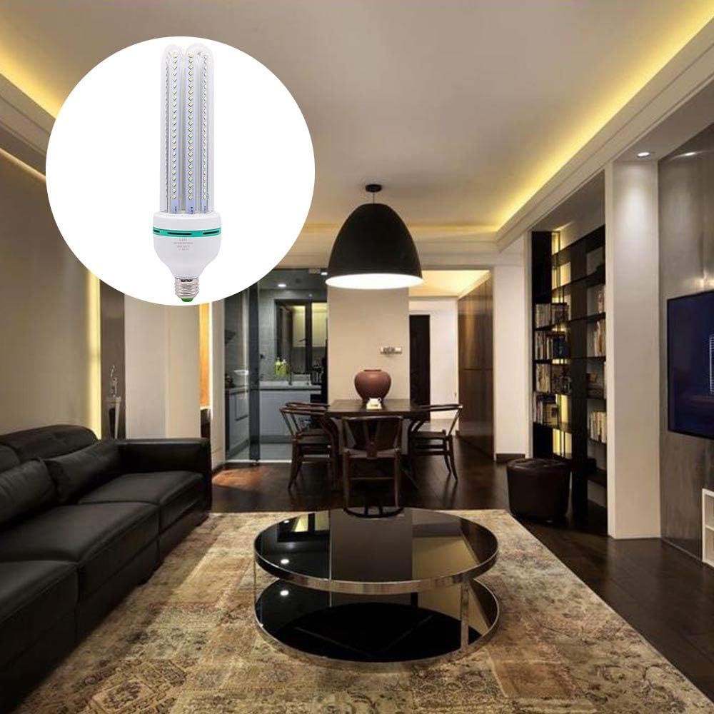 Xindaxin® E27 Mais Glühbirne Beleuchtung LED Leuchtmittel,Nicht dimmbar,36W 6000K Kaltweiß,Geringer Stromverbrauch,20er-Pack