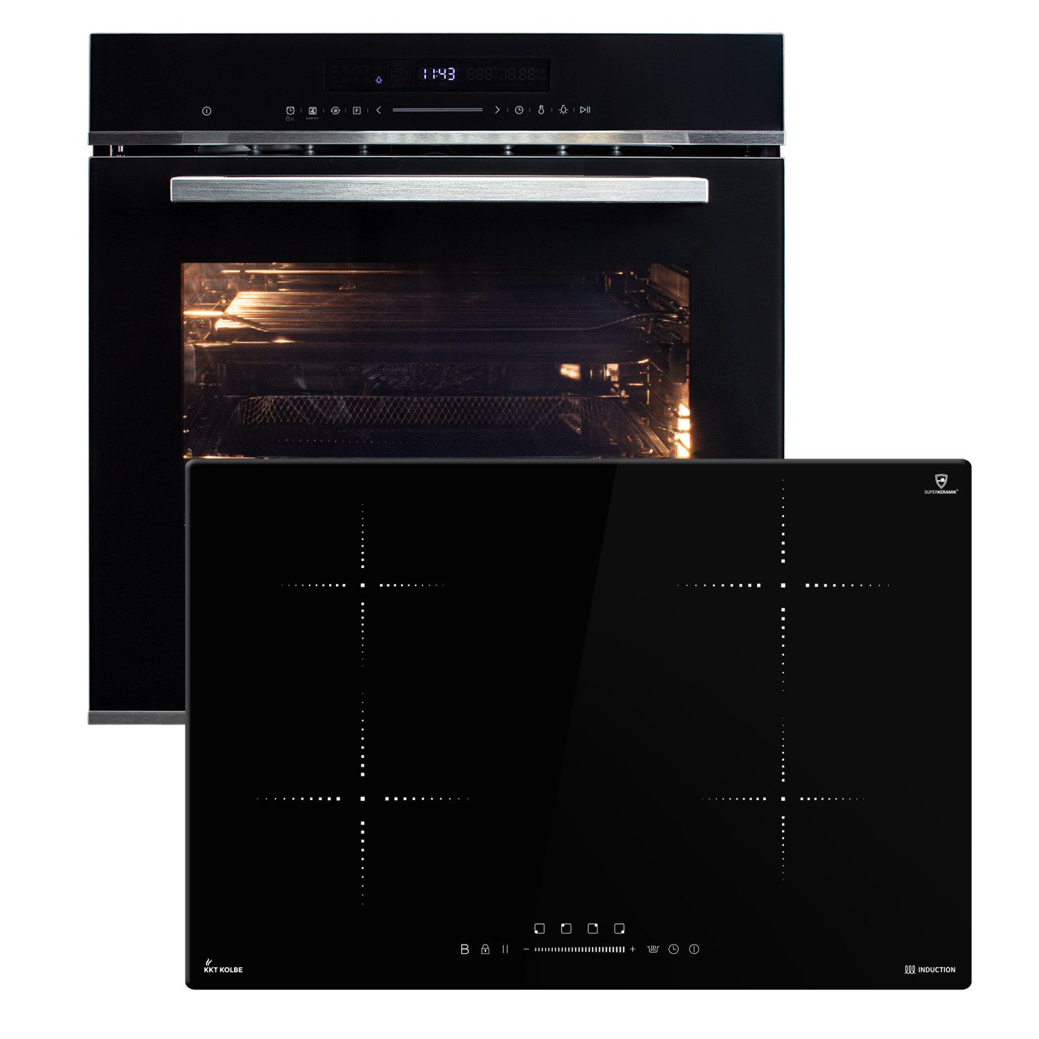 Backofen-Set Backofen und Induktionskochfeld SET8017IH877RL