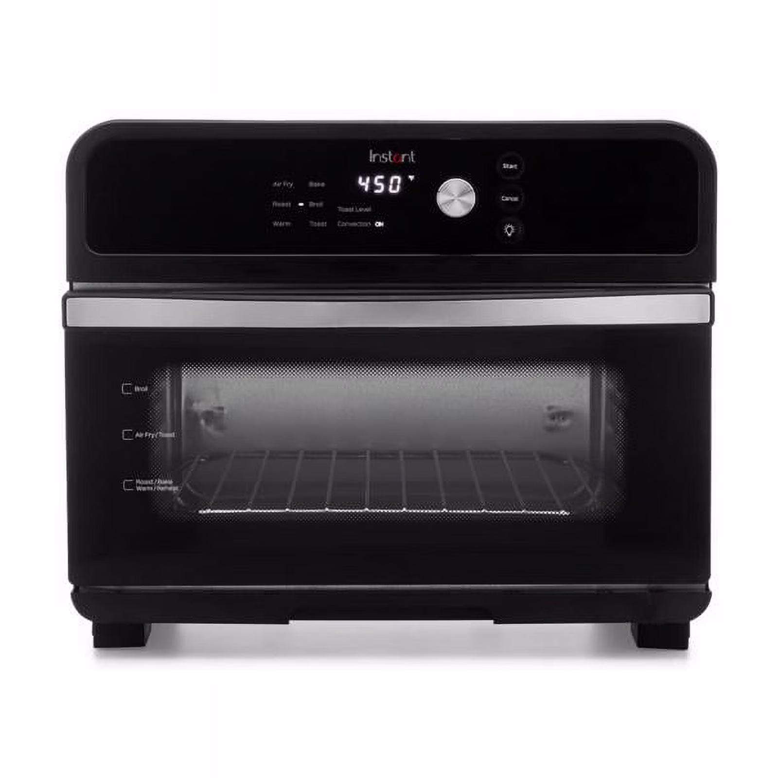 Instant 6026917 Programmable Air Fryer Oven, Black
