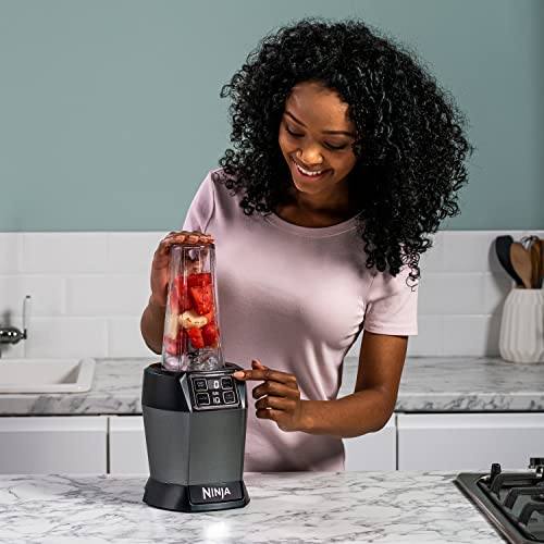 Ninja – Mixer con Auto iQ 1000 W, 2 tazze da 700 ml, nero/argento   BN495UK : Amazon.it: Casa e cucina