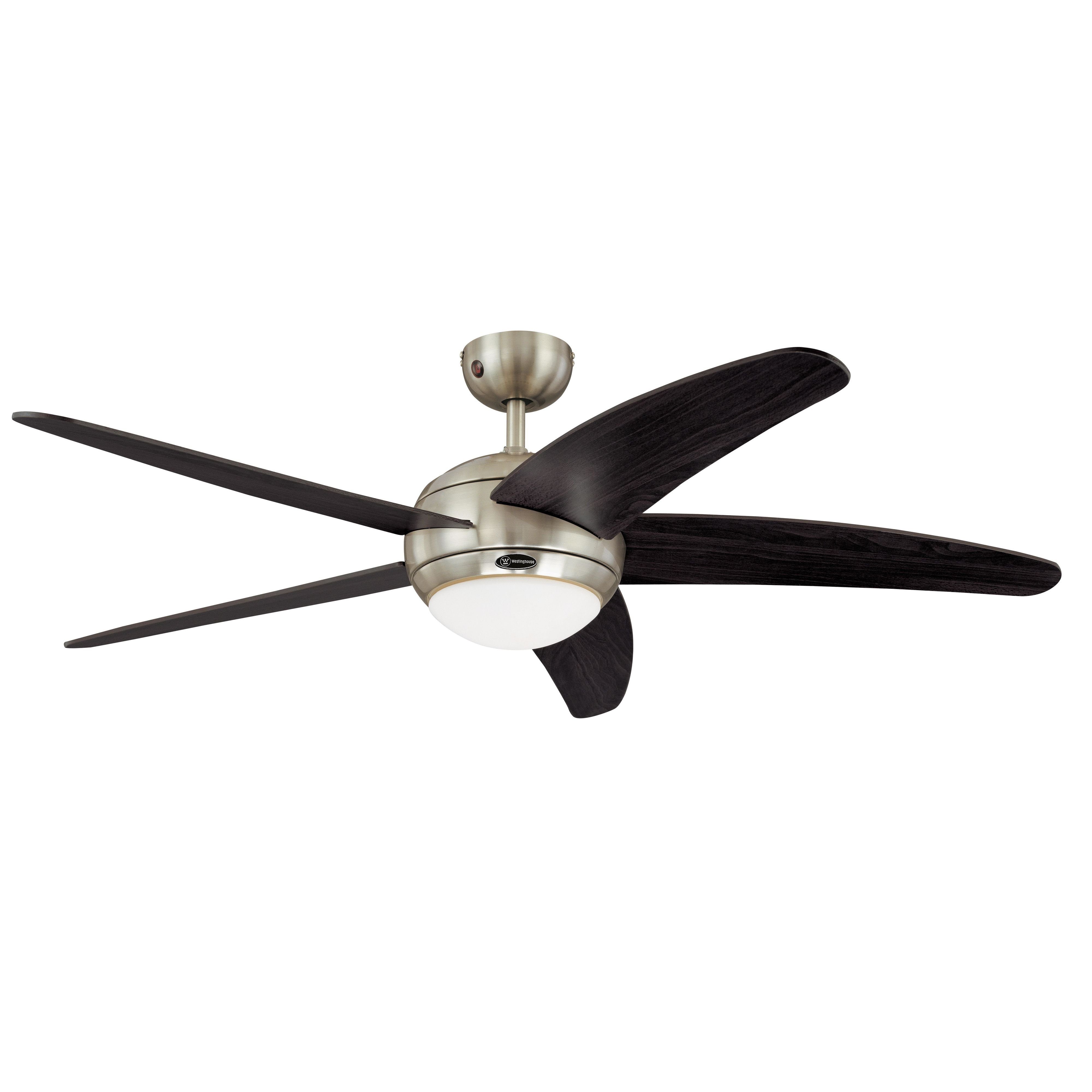 Deckenventilator Deckenventilator Bendan Chrom mit Licht und Fernbedienung