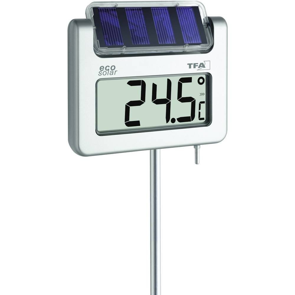 Gartenthermometer Gartenthermometer mit Solar-Beleuchtung 30.2026