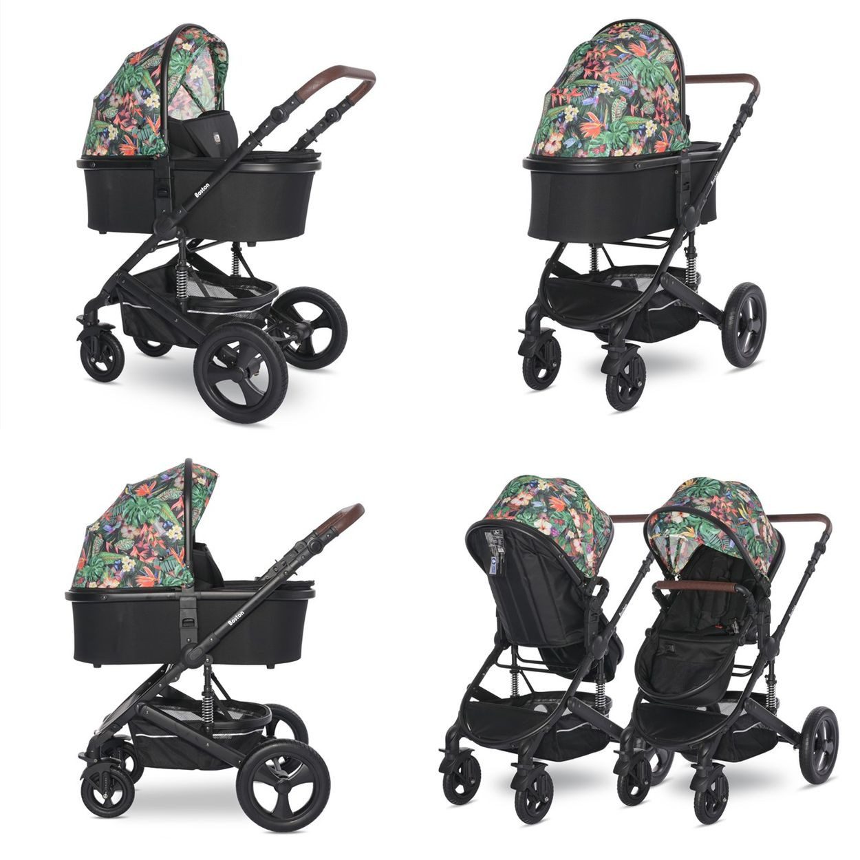 Kombi-Kinderwagen Kombikinderwagen Boston 2 in 1
