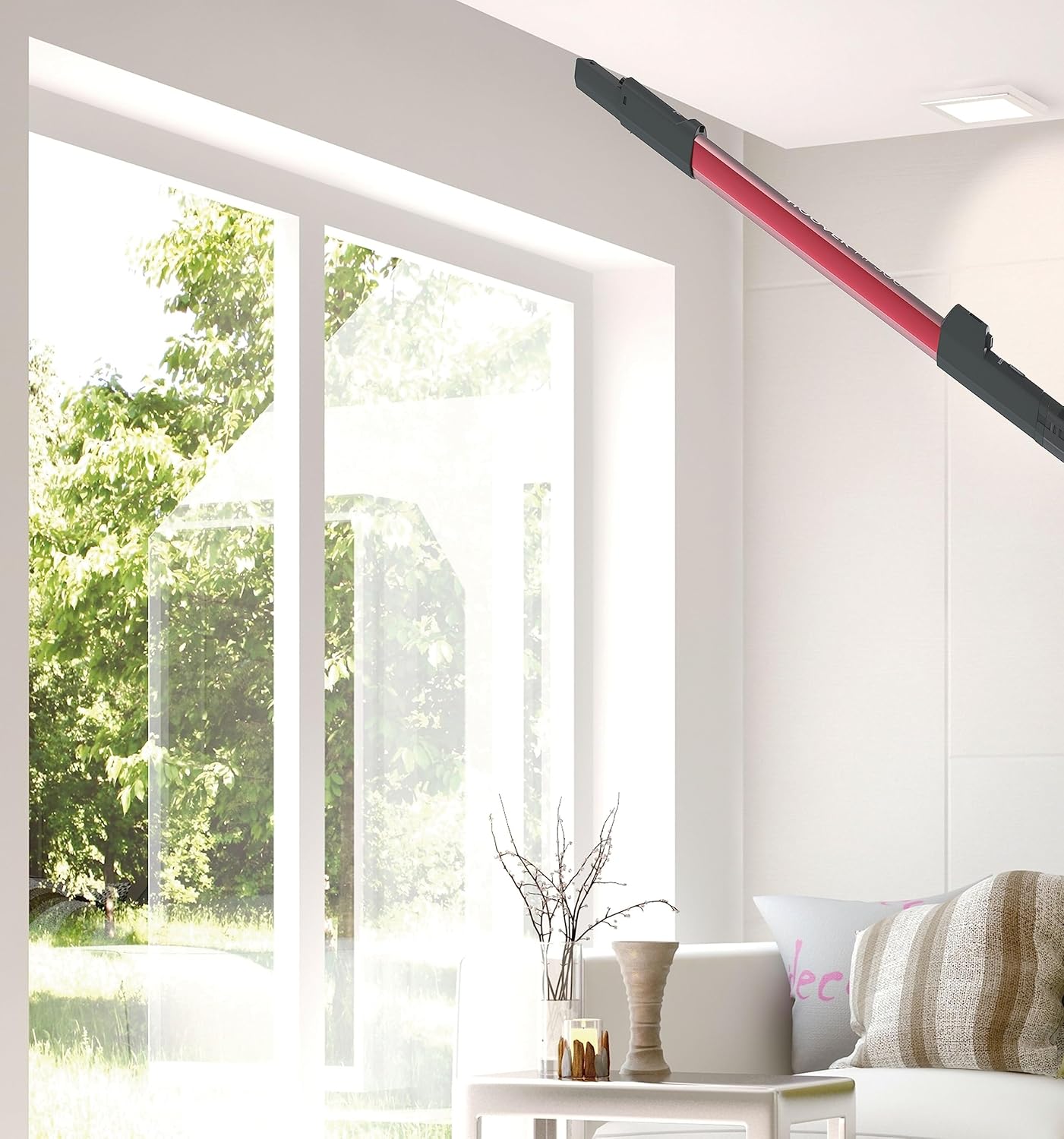 Hoover Aspirapolvere a Batteria, Rosso/Grigio, Home