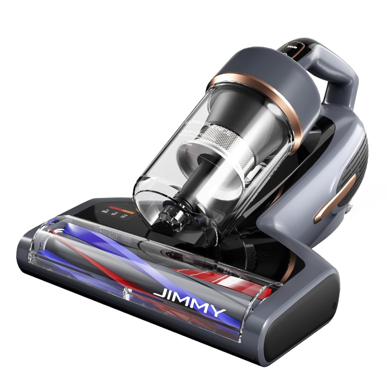 Milbensauger Jimmy BX7 Pro Max mit 700 W, UV-C-Licht und 65 °C Heißluft, Matratzenreiniger mit Milbensensor für Matratzen und Betten