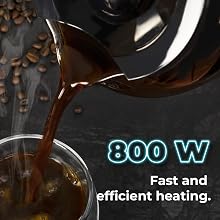 Cecotec Macchina da caffè a goccia Coffee 56 Time, 800W, Programma il tuo caffè