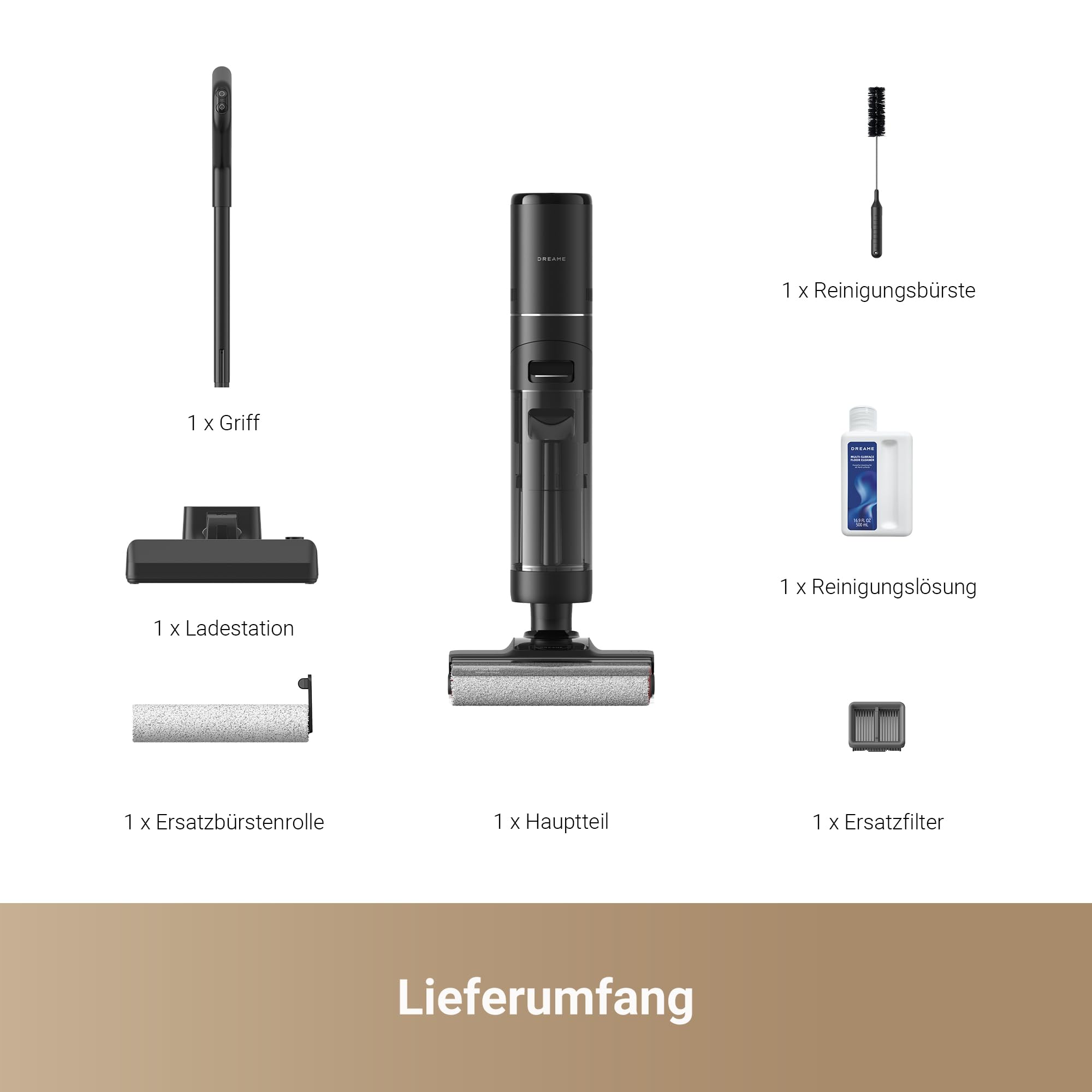 Nass- und Trockensauger H12 Pro Ultra 16.000 Pa Saugkraft 60 °C Bürstenreinigung Doppel-Kantenreinigung 3 Betriebsmodi