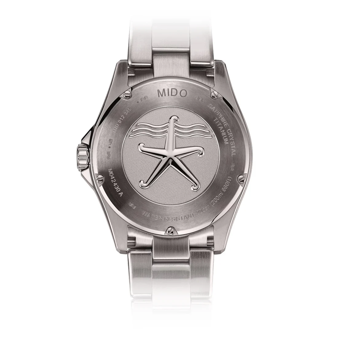 Orologio Mido Ocean Star 200C nero titanio e ghiera ceramica