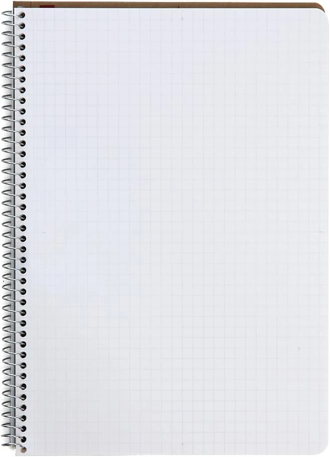 MARUMAN SPIRAL NOTE BASIC NOTEBOOK A5 5MM - GRAPH - 80 SHEETS