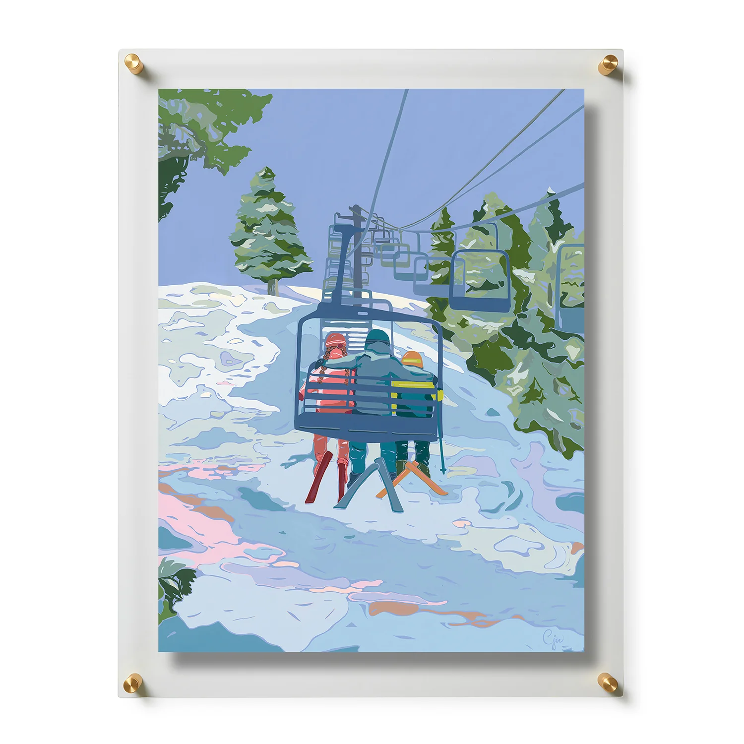 Ski You Later by Carolyn Joe