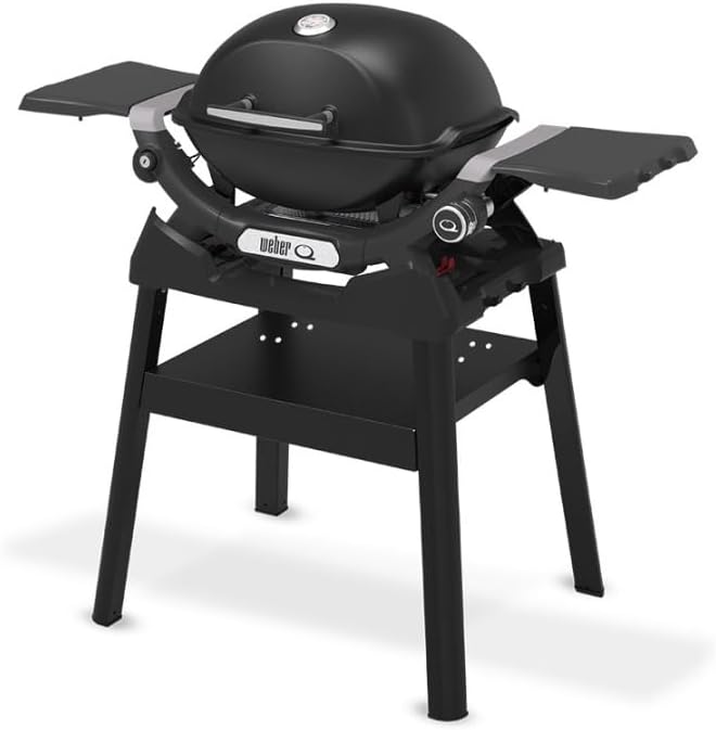 WEBER Gasgrill Q 1200N schwarz mit Standfuß