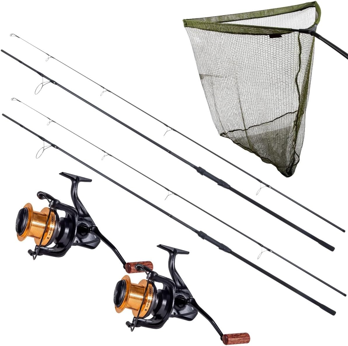 Ultimate Indura Gold Carp Set 10ft (3lb) - Karpfenset