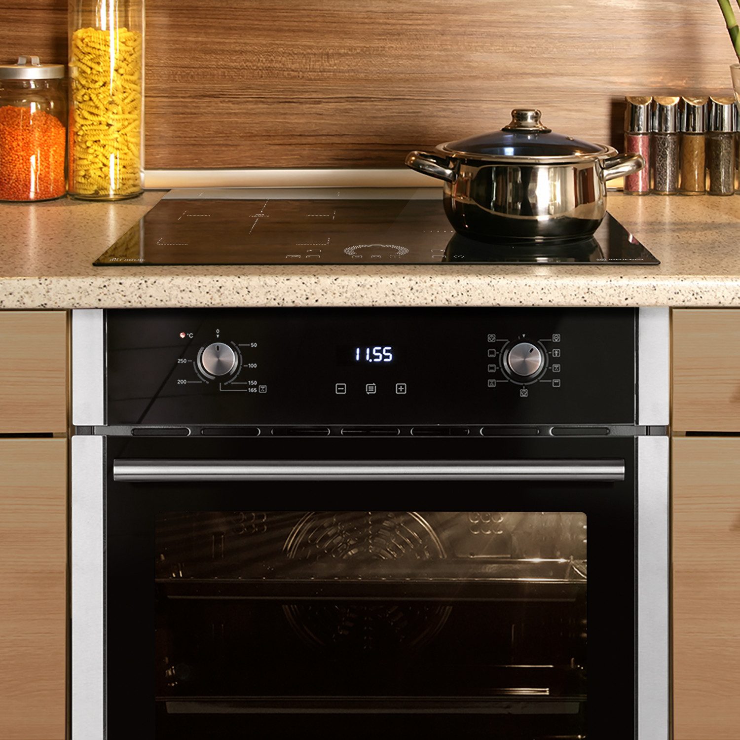 Backofen-Set Backofen und Induktionskochfeld SET8005IH592FZ
