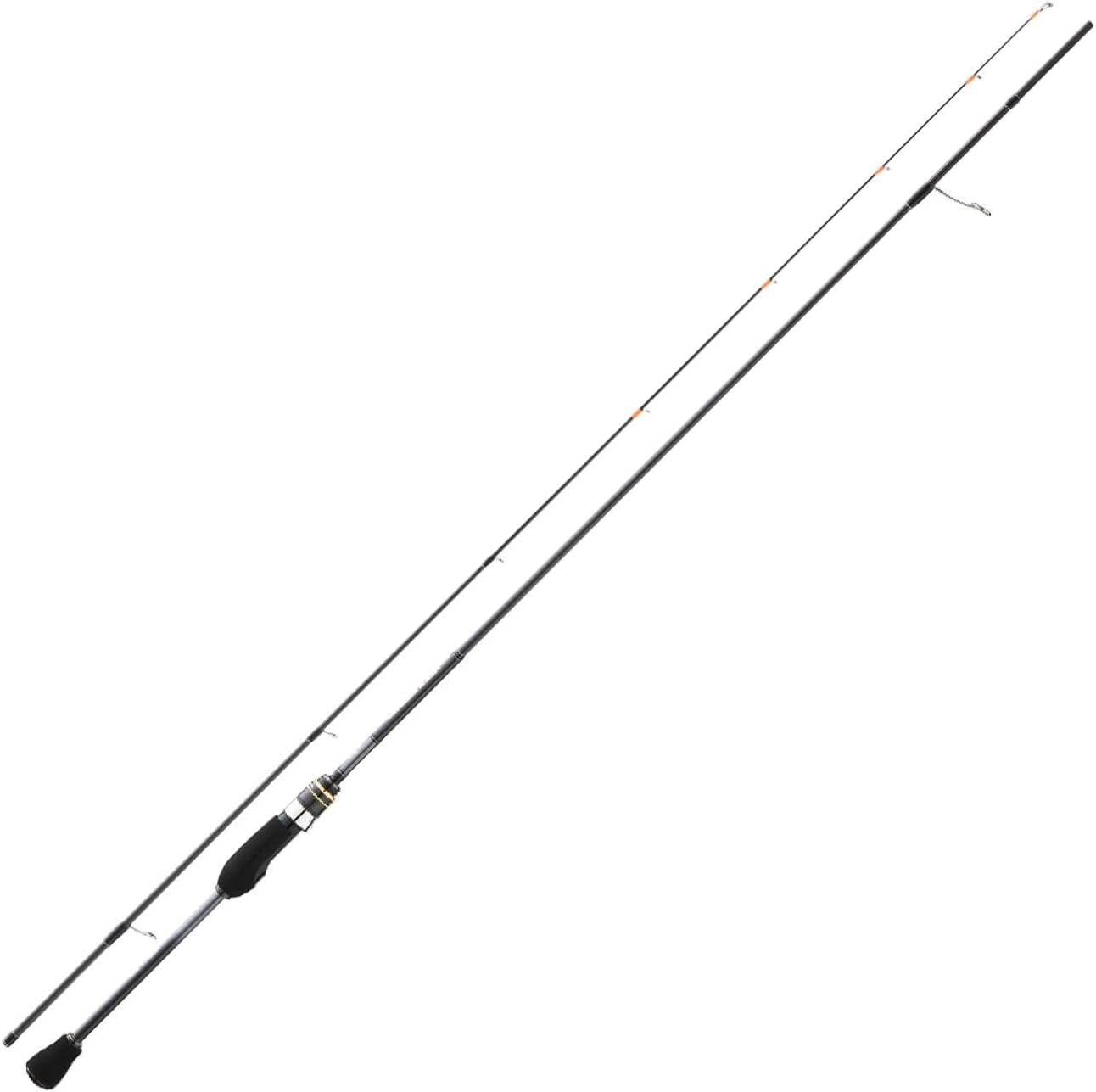 2,30m 0,6-12g Rock Master - Spinnrute für Barsche, Barschrute zum Spinnangeln, Gummifischrute, leichte Blinkerrute