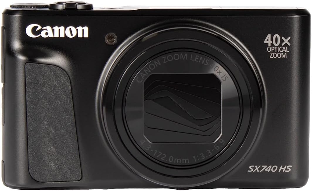 Canon Italia PowerShot SX740 HS Lite Edition Fotocamera Digitale Compatta, Nero