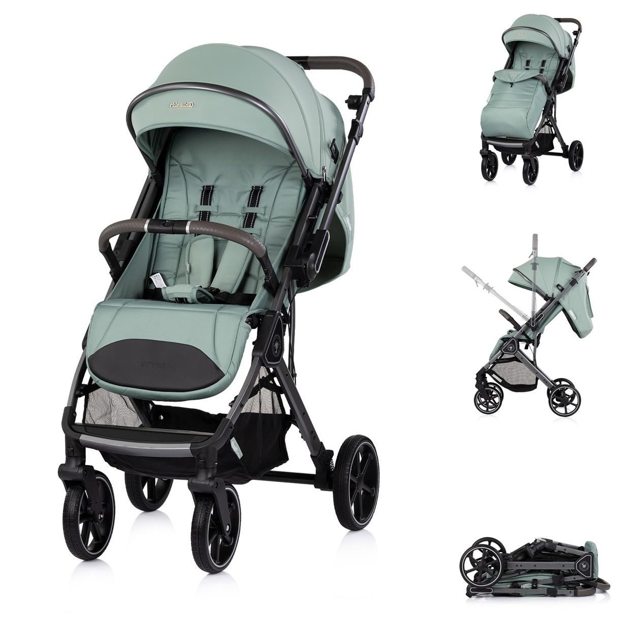 Kinder-Buggy Kinderwagen Omnia RU-Räder