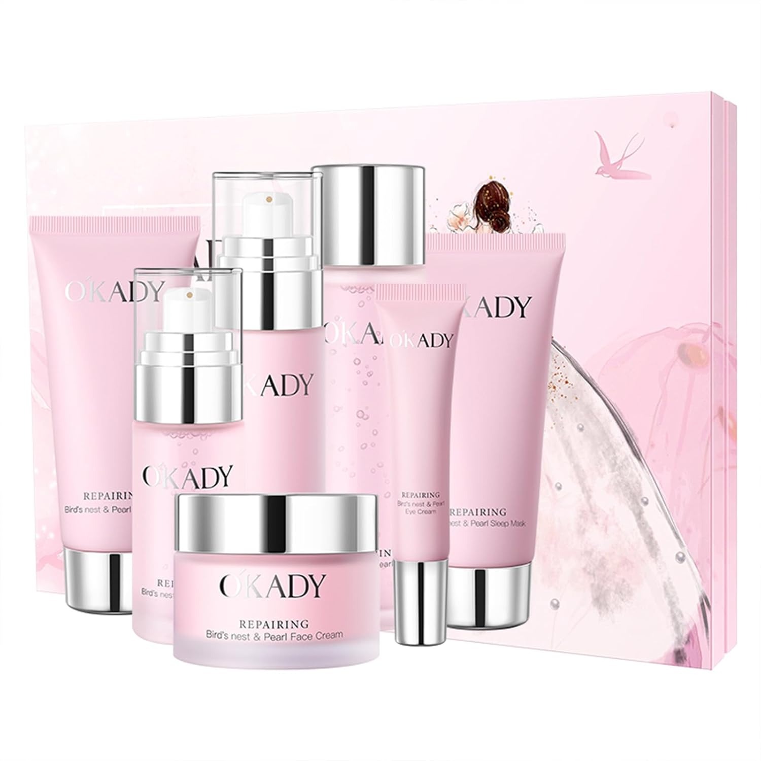 O’KADY 7-In-1 Skincare Gift Set