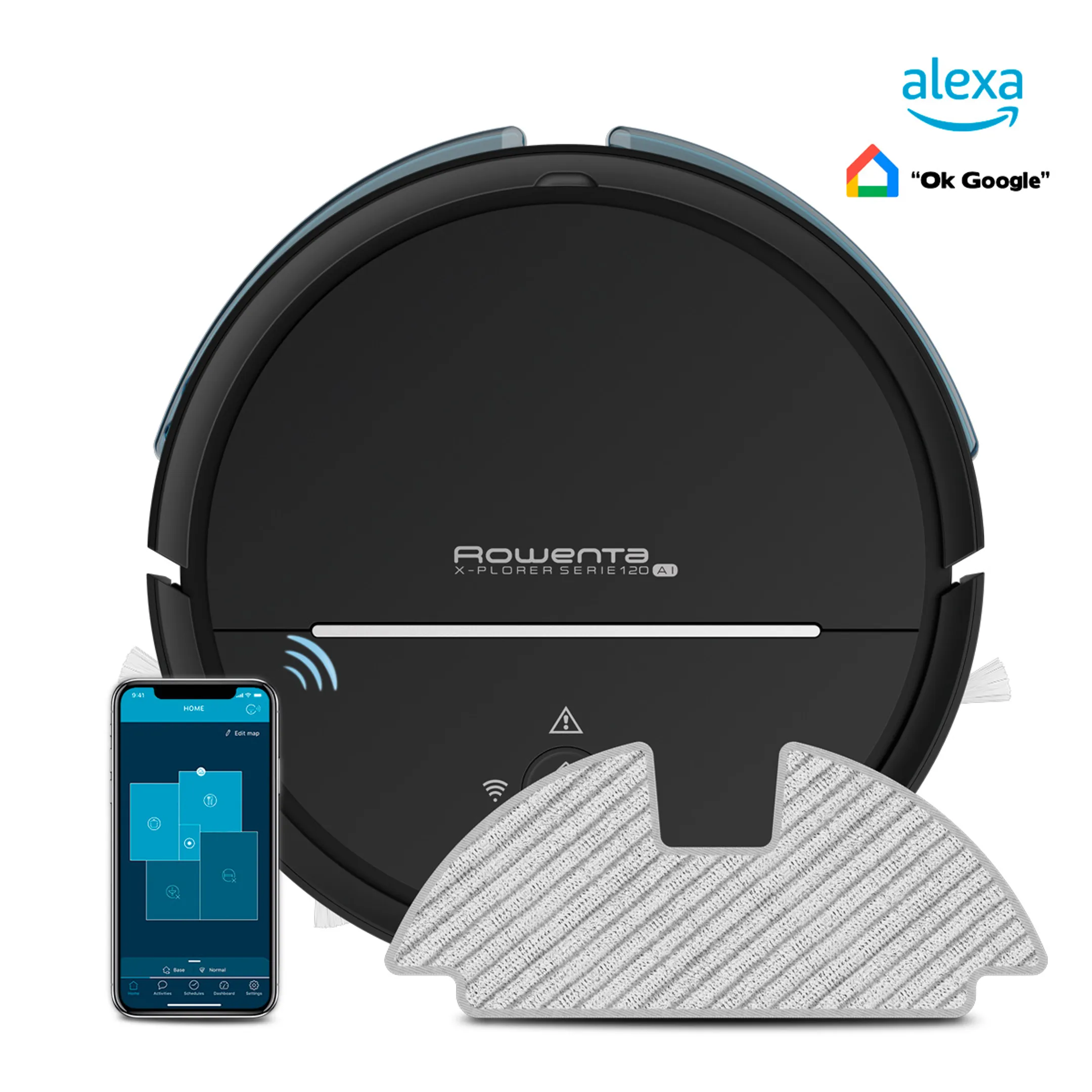 Rowenta Robotstofzuiger X-Plorer Serie 120 AI RR7865WH