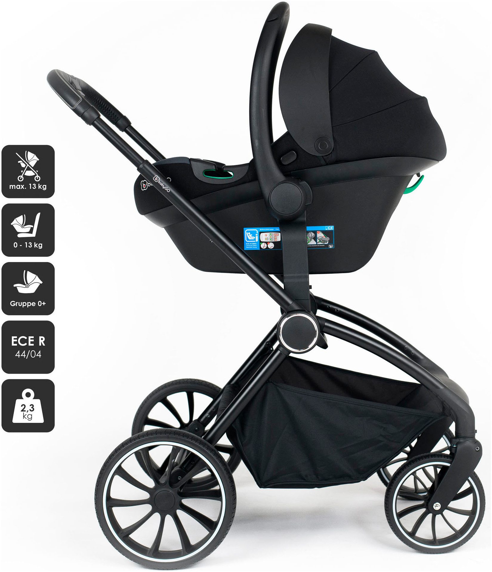 Kombi-Kinderwagen Harmony 3in1