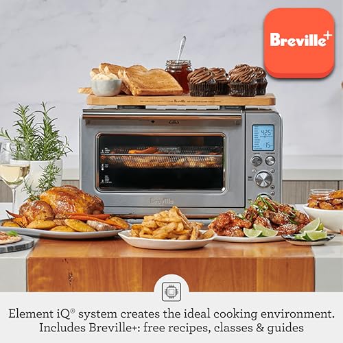 Breville Smart Oven Air Fryer BOV860BSS, Brushed Stainless Steel : Home & Kitchen