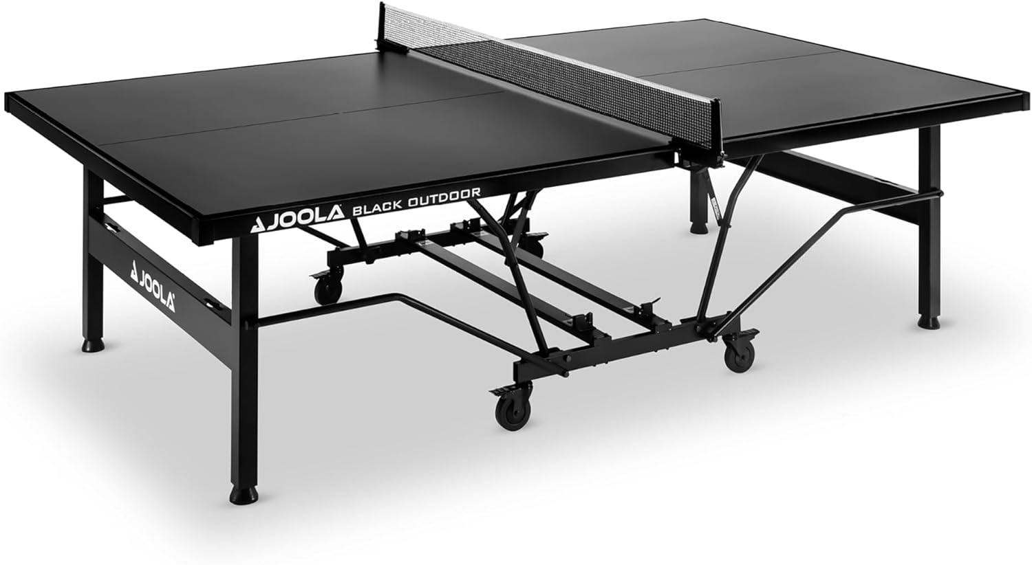 JOOLA Tavolo da Ping Pong Outdoor Professionale, 6 mm, Superficie composita in Alluminio, Resistente alle intemperie, Pieghevole, Struttura Rapida, 274 x 152,5 x 76 cm